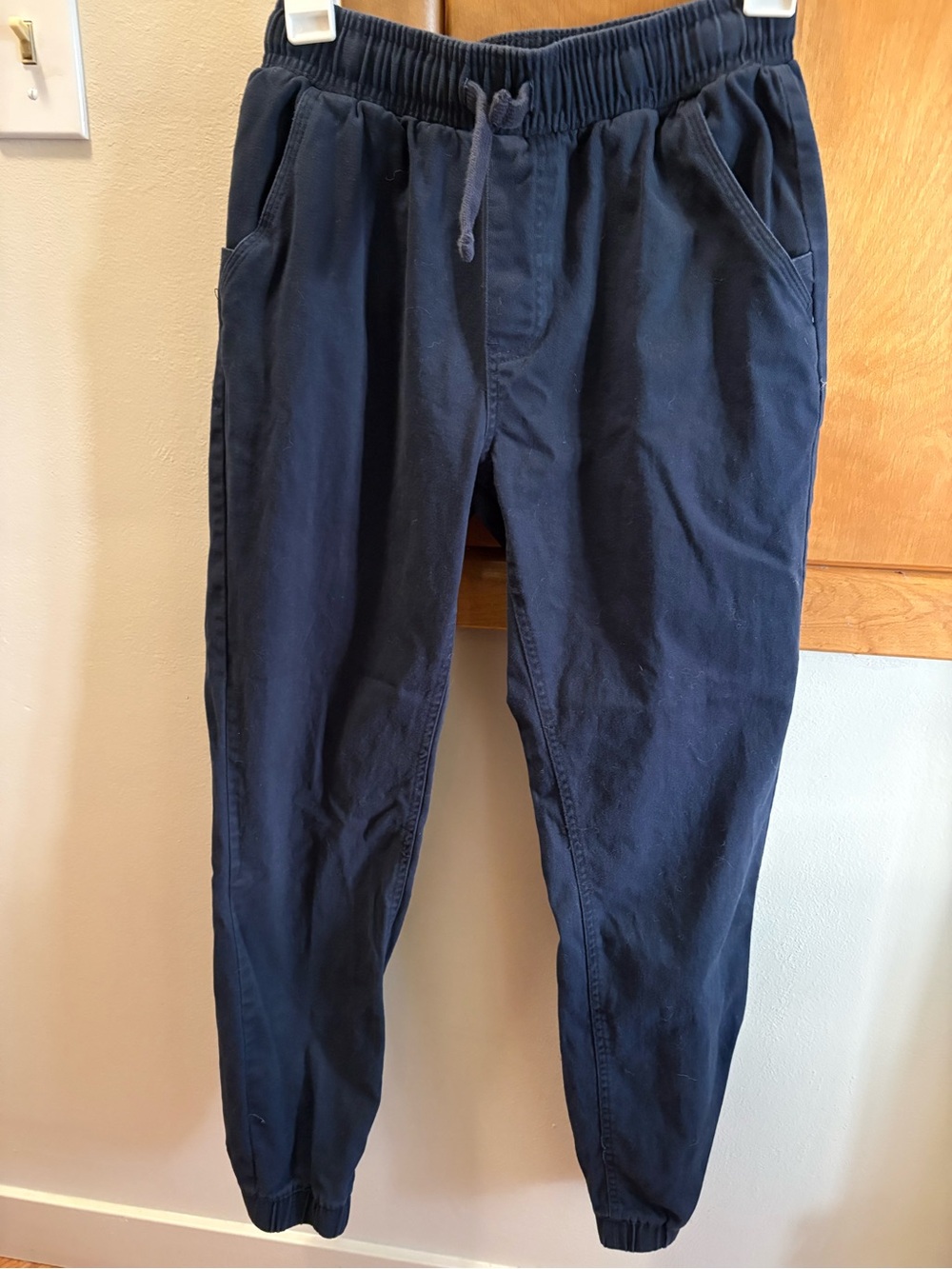 Chaps Navy Drawstring Jogger Pants